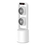 Harrow Stand Fan Dual Fan System Energy Efficient Portable Adjustable Speed