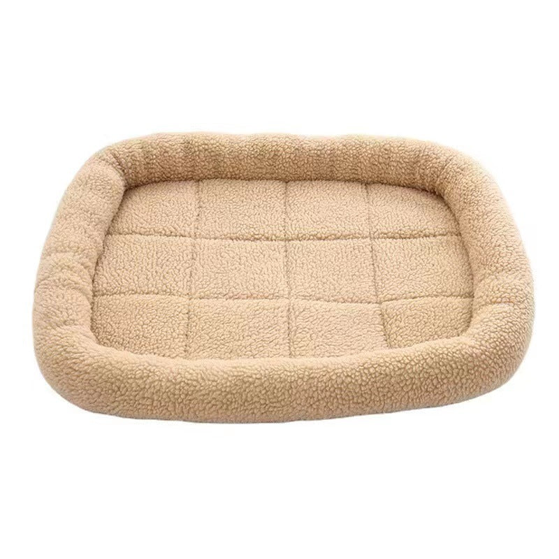 Harrow Soft Cozy Cat Bed with Padded Cushion and Non-Slip Bottom Solid Color
