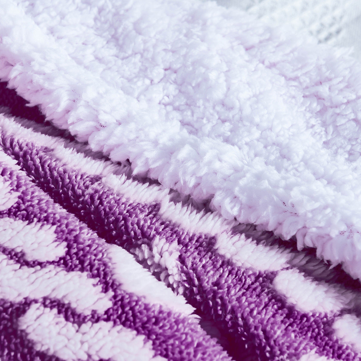 Cozy Throw Blanket Soft Fibers Large Modern Boho Design Machine Washable Home Decor