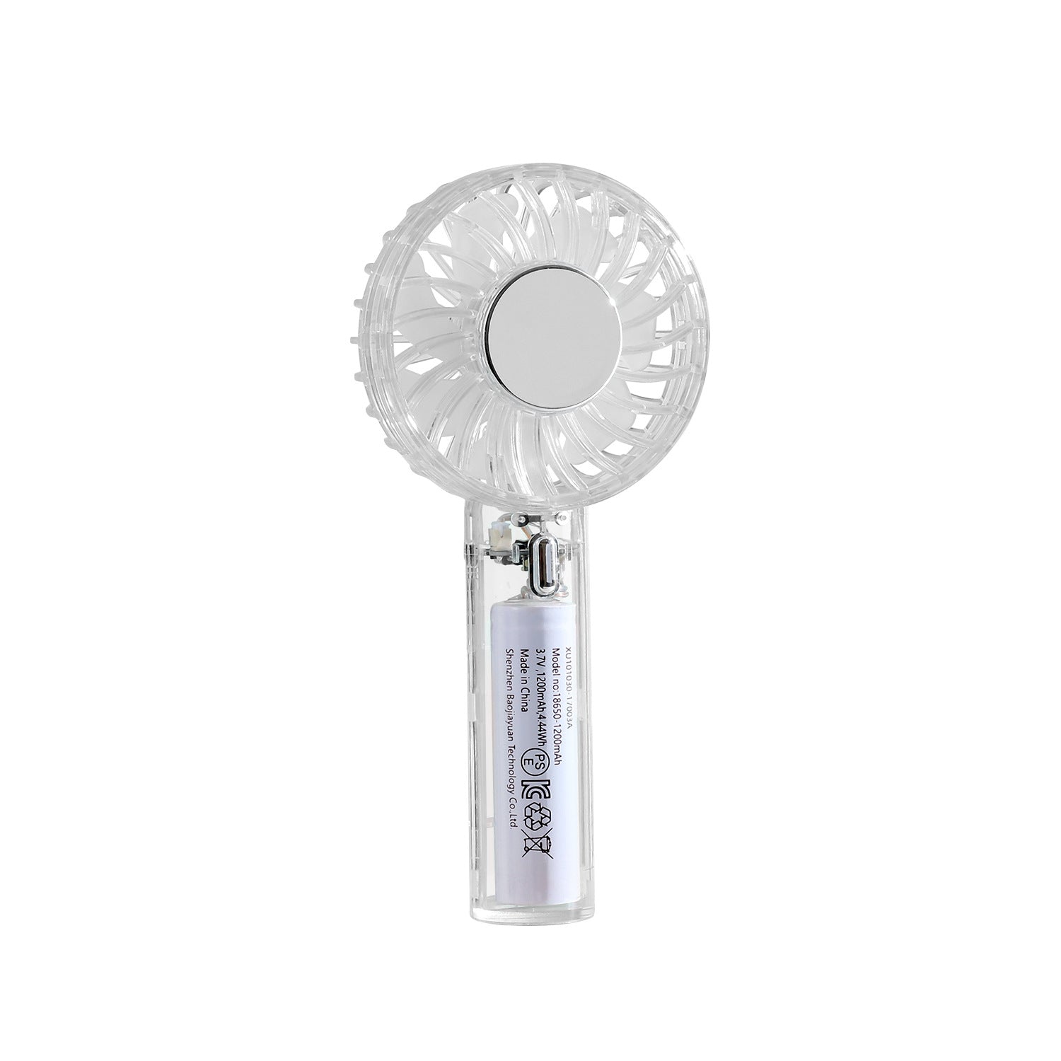 Harrow Portable Handheld Mini Fan Rechargeable Battery Compact Design Adjustable Speeds