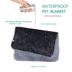 Brehn Pet Blanket Soft Hypoallergenic Microfleece Reversible Cozy Neutral Color