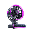 Portable Table Fan with Multiple Speeds and Smart Hygrostat Compact Design