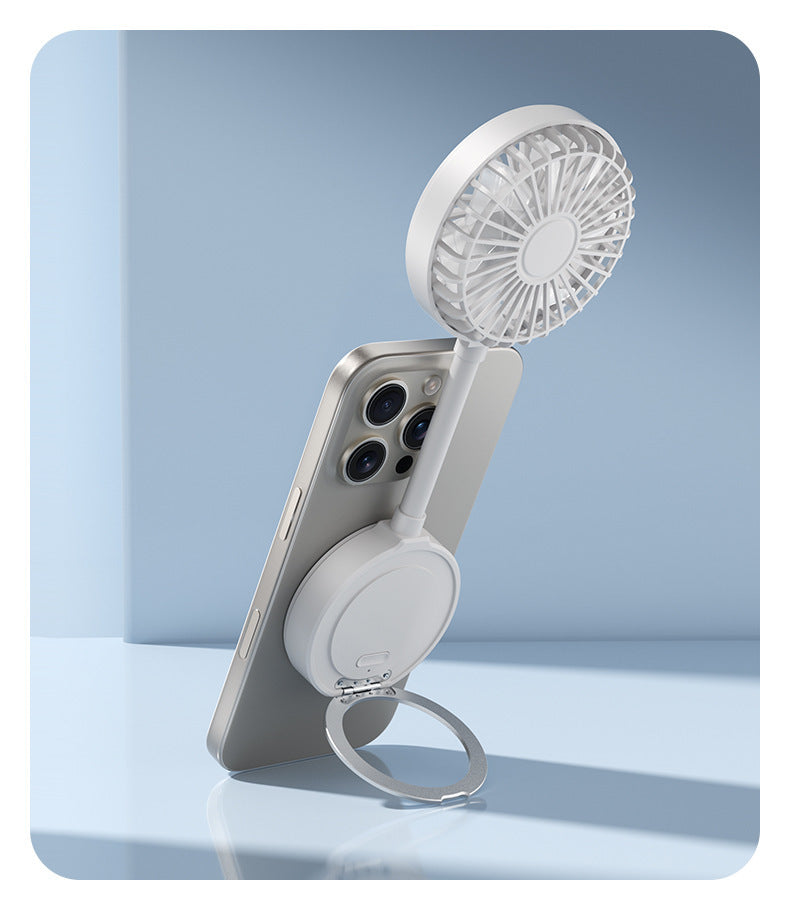 Hands-Free Portable Neck Fan Rechargeable Battery Lightweight Quiet Operation