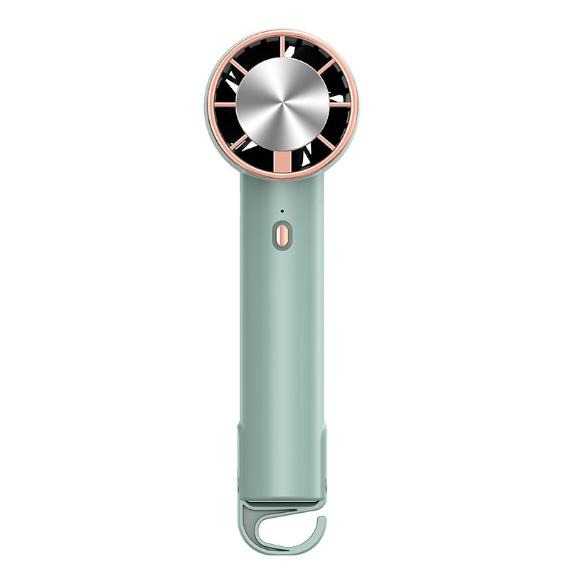 Handheld Mini Air Cooling Fan Harrow Portable Rechargeable Personal Fan Compact Lightweight