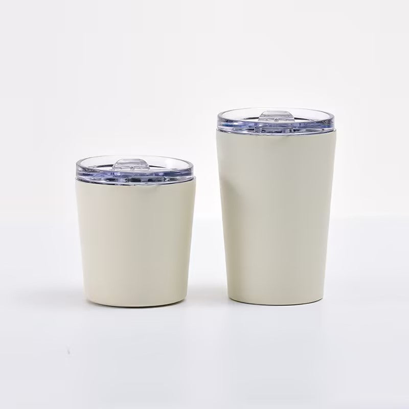 Insulated Travel Mug with Leak-Proof Lid and Ergonomic Handle for Hot and Cold Drinks