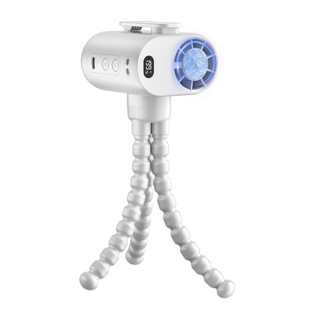 Flexible Tripod Fan with Adjustable Legs Quiet Portable Cooling Fan for Home Office