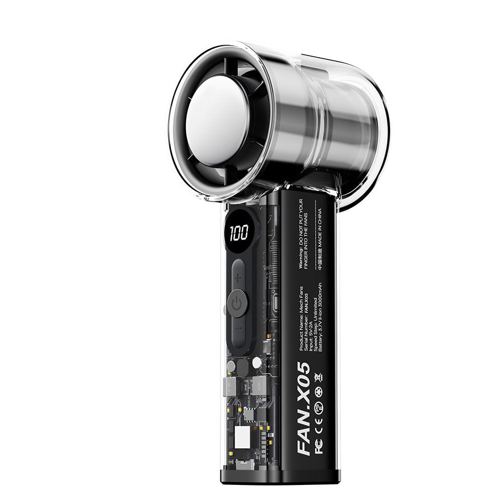 Portable High-Speed Air Cooler with LED Display and Multiple Speeds