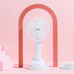 Mini Desktop Cooling Fan Portable Adjustable Speed Compact Personal Air Circulator