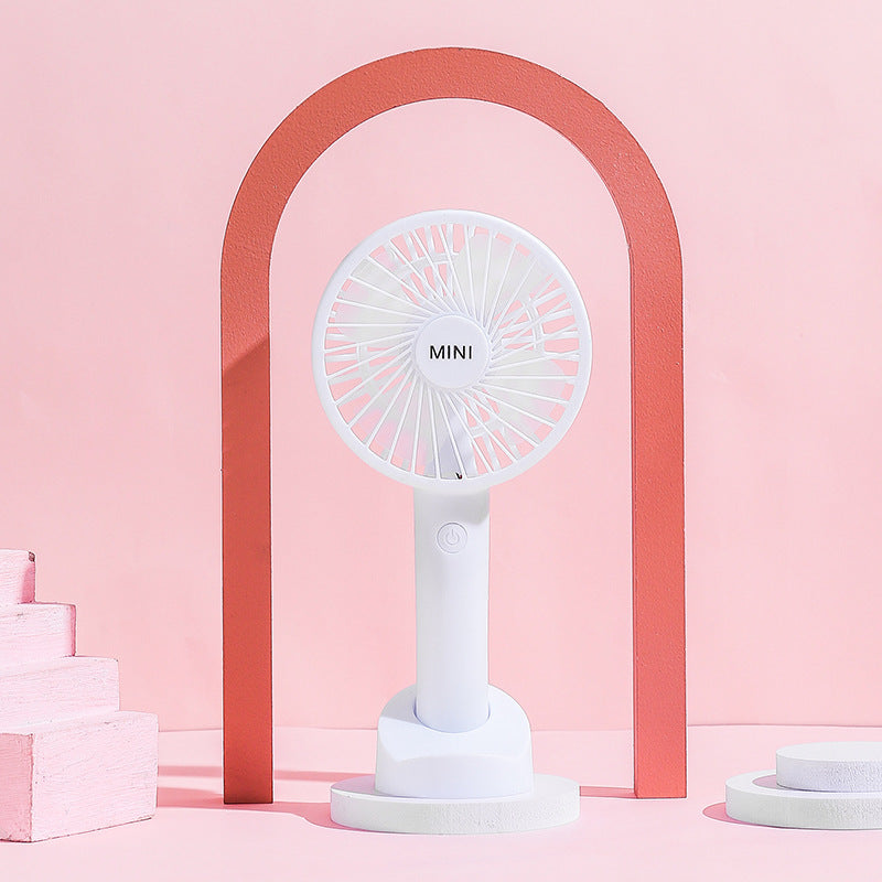 Mini Desktop Cooling Fan Portable Adjustable Speed Compact Personal Air Circulator