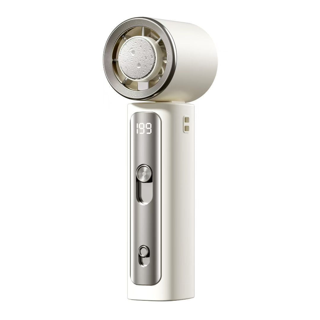 Women's Portable Hair Dryer with Digital Temperature Control and LED Display