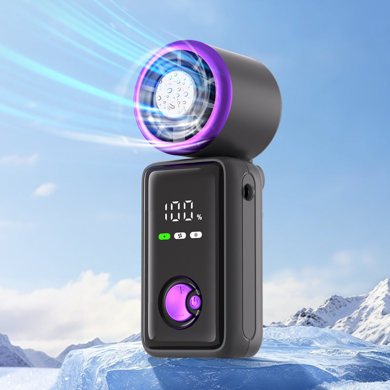 Portable Mini Air Circulator Fan with Precise Speed Control USB Rechargeable Quiet Operation