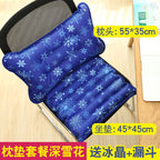 Bowlift Ladies Cooling Mat with Snowflake Structure Portable Breathable Cooling Pad