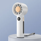 Portable Personal Fan Rechargeable Battery Compact Lightweight Adjustable Speed