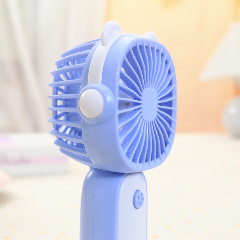 Portable Mini USB Fan Compact Size Unique Design Cute Playful Colors Personal Cooling
