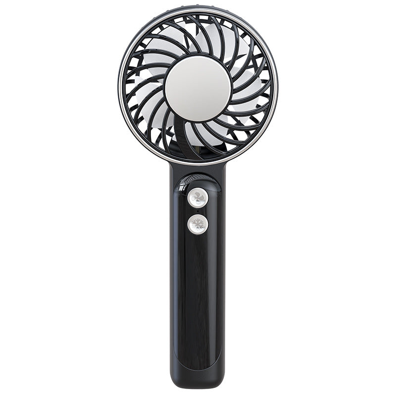 Portable Handy Fan Wireless Battery Operated Adjustable Speeds Lightweight Ergonomic Design