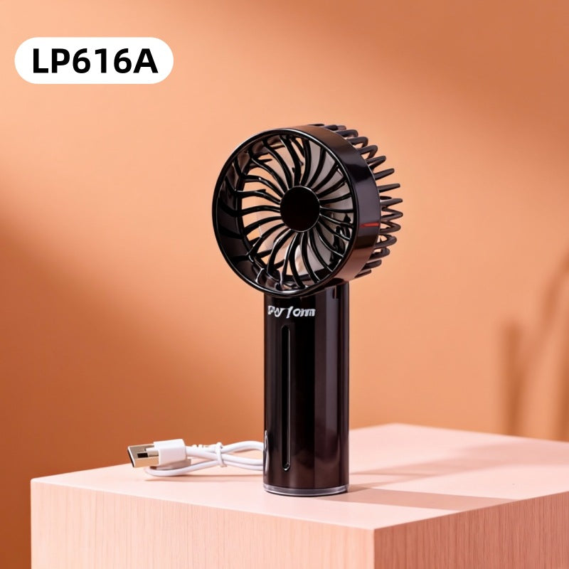 Portable Handheld Fan USB Rechargeable Lightweight High-Performance Personal Cooling Fan for Women