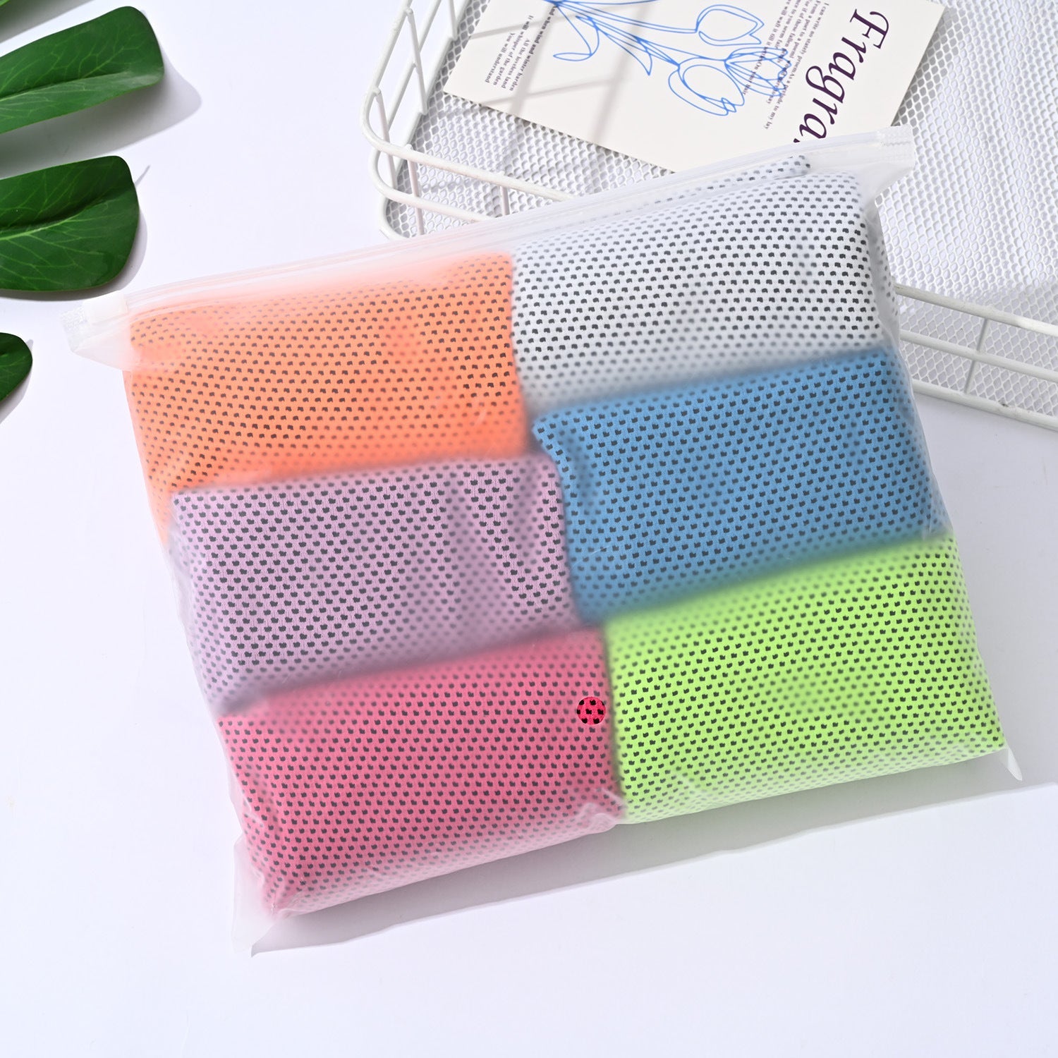 Ladies Breathable Sports Scarf Lightweight Perforated Design for Active Wear