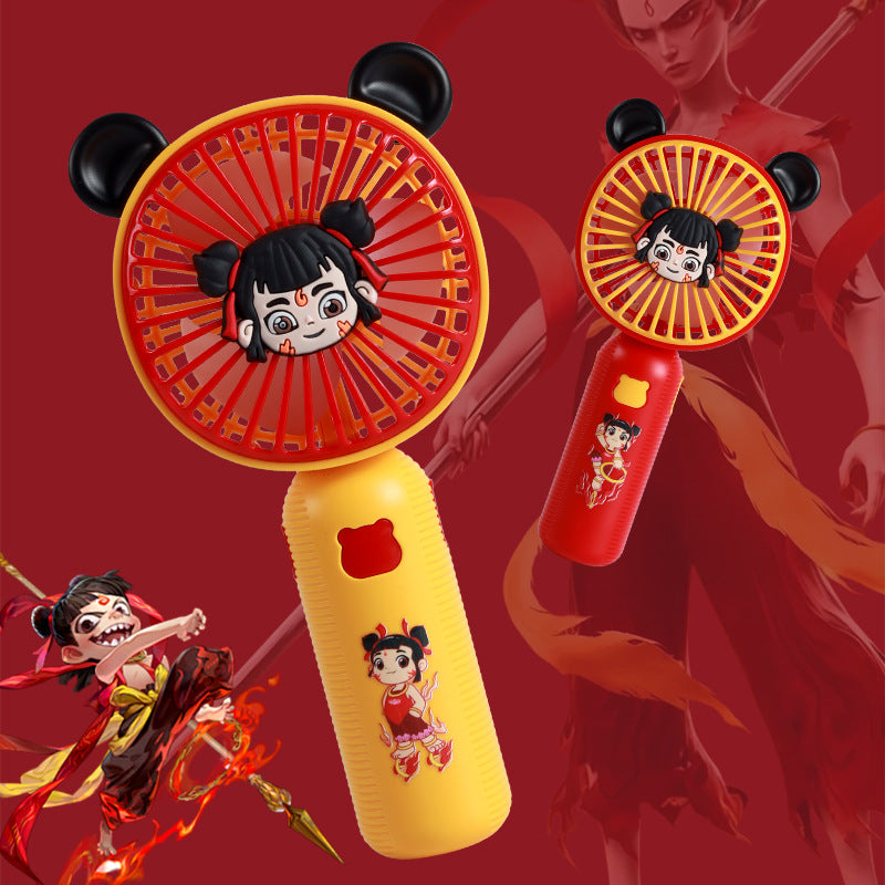 Ladies Portable Handheld Fan Lightweight Quiet Operation Creative Design for Travel and Outdoor Use