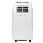 Portable Air Conditioner with Dehumidifier Single Hose Ventilated Digital Control Wheels White