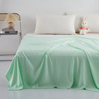 Bowlift Women's Breathable Summer Blanket Lightweight Cooling Throw for Bedroom and Outdoor Use