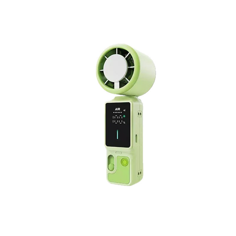 Portable Mini Fan Compact Lightweight Quiet Operation Touchscreen Controls
