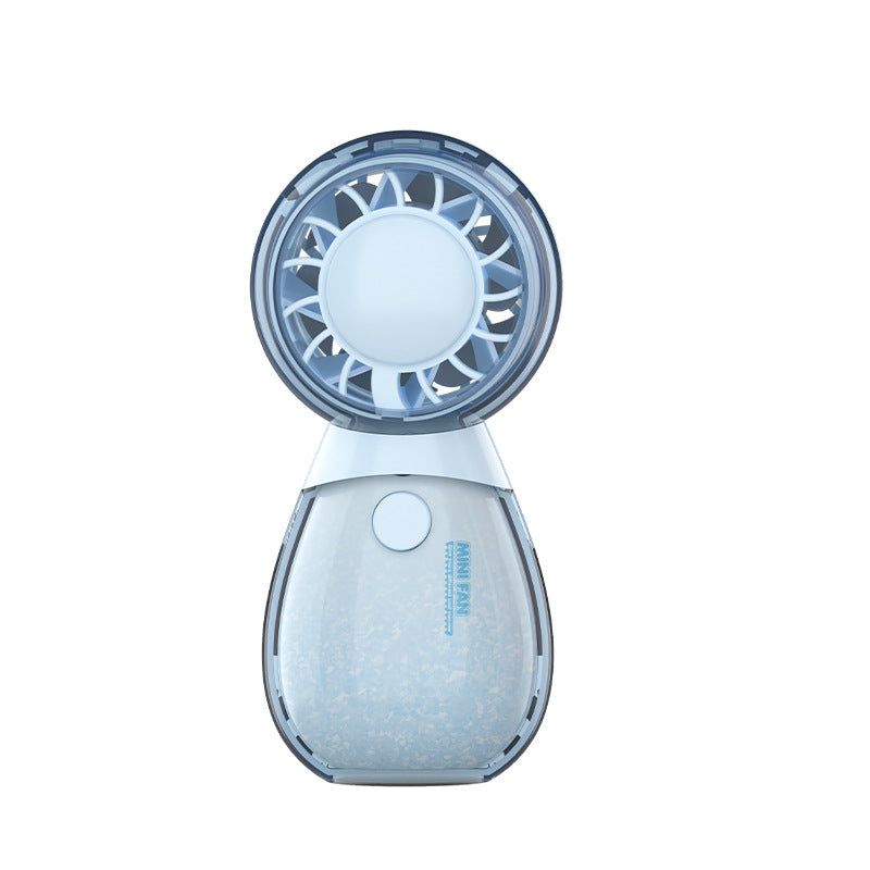 Mini Portable Handheld Cooling Fan Rechargeable Battery Quiet Operation Compact Design