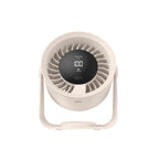 Harrow Portable Fan Ladies Lightweight Adjustable Speed Digital Display Battery Powered