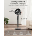 Harrow Stand Fan with Remote Control High-Performance 3-Speed Adjustable Air Circulation