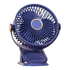 Portable Table Fan USB Powered 360-Degree Rotation Compact Quiet Cooling