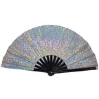 Ladies Fan Colorful Lightweight Portable Handheld Fan for Summer and Events