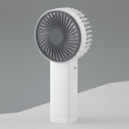 Portable Handheld Fan Rechargeable Battery Compact Quiet Operation Lightweight for Travel and Outdoor Use