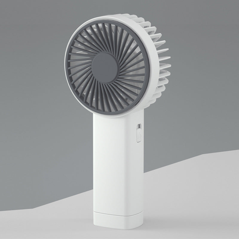 Portable Handheld Fan Rechargeable Battery Compact Quiet Operation Lightweight for Travel and Outdoor Use