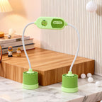 Women Portable Neck Fan Flexible Design USB Rechargeable Lightweight Wearable Cooling Fan