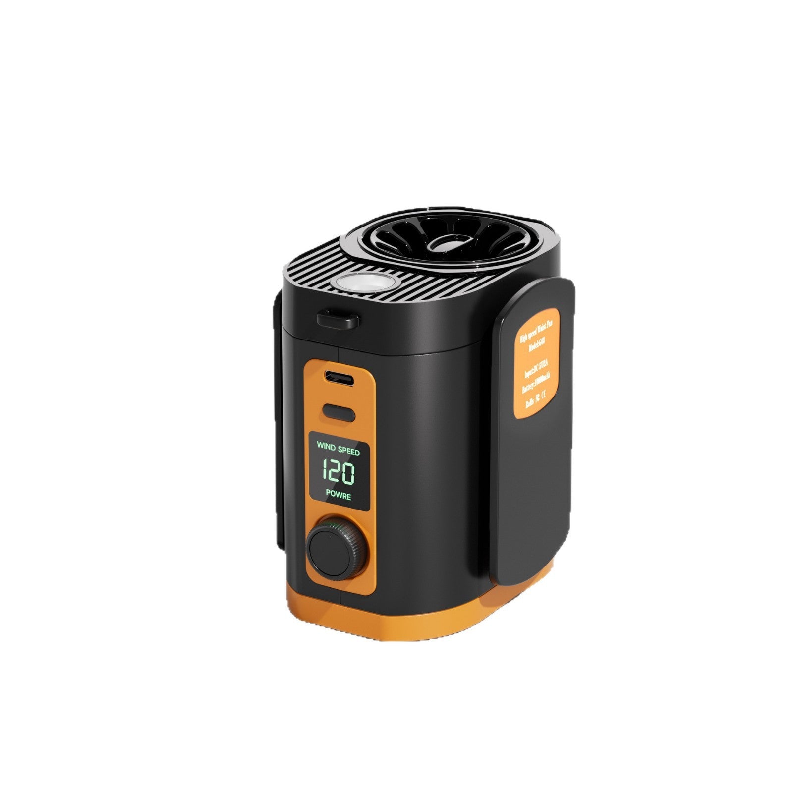 Mini Air Cooler Portable High Performance Adjustable Fan with Digital Display