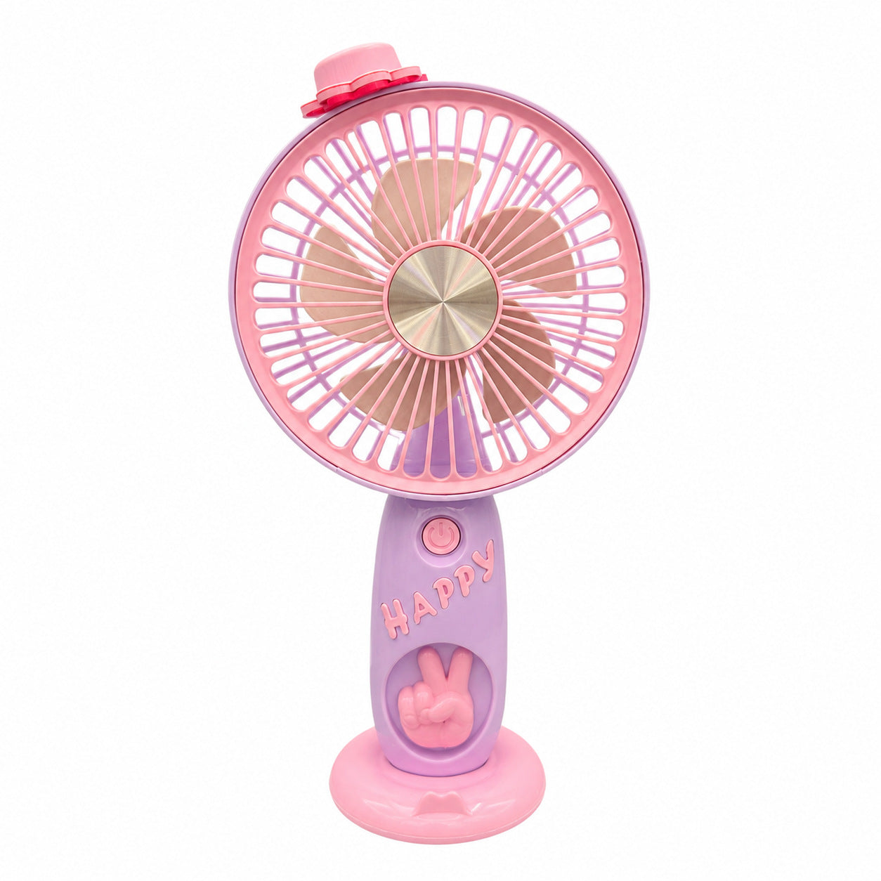 Harrow Portable Mini Fan USB Rechargeable Lightweight Personal Cooling Fan
