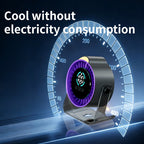 Rechargeable Air Cooler Fan with Silent Magnetic Motor and Adjustable Cooling Levels