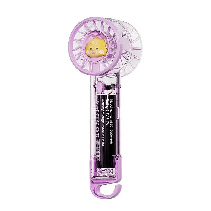 Portable Mini Fan with Quiet Wind Function Lightweight Handheld Personal Cooler