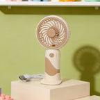 Portable Mini Fan with Flexible Mount USB Connection Compact Personal Cooling for Women