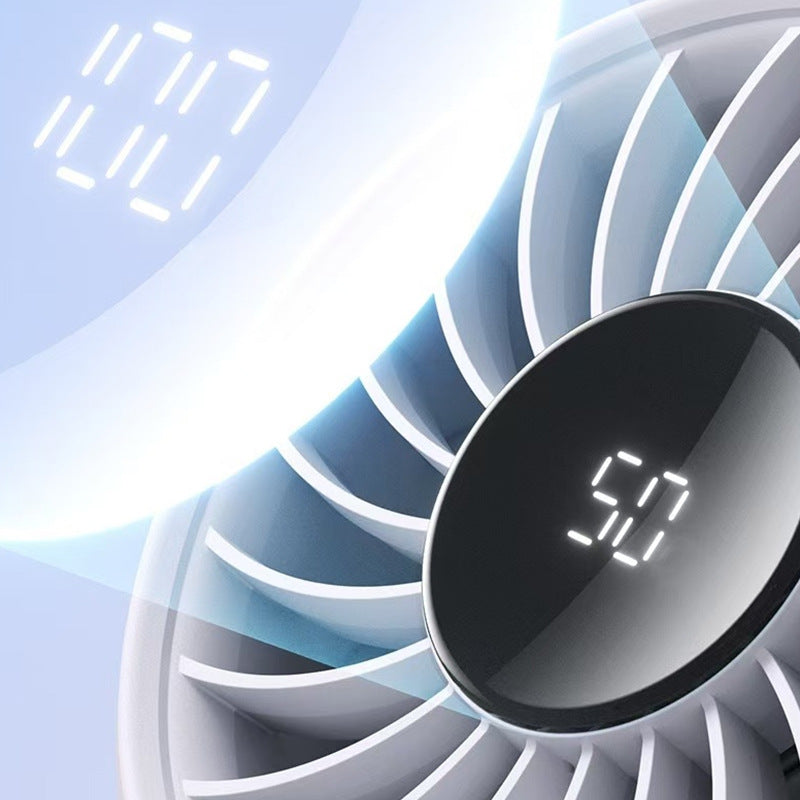 Harrow Rechargeable Clip-On Mini Desk Fan Portable Quiet Adjustable Speed