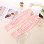 Women's Sporty Arm Sleeves Lightweight Breathable Fabric Flexible Fit
