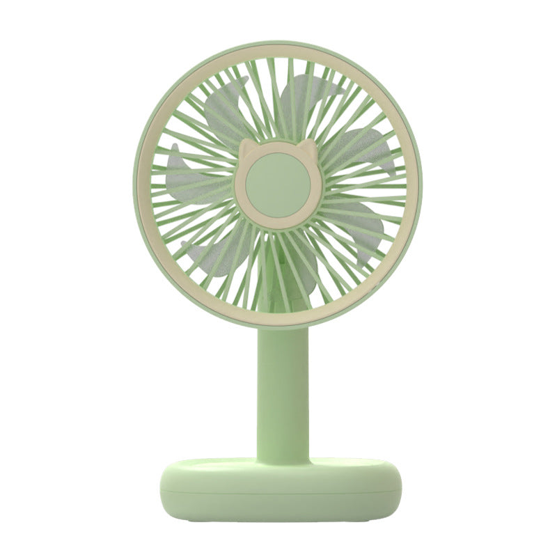 Portable Cat Fan Compact Quiet Personal Cooling Fan with Multiple Speeds
