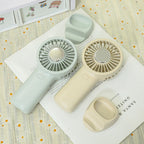 Portable Hand Fan for Women with Powerful Battery and Touch Control Compact Lightweight Handheld Fan