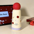 Insulated Water Bottle Double Wall Leak-Proof Lid Fruity Design Lightweight Reusable