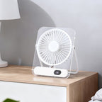 Portable Table Fan USB-C Rechargeable Foldable with Variable Speed Control