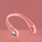 Portable Rechargeable Bladeless Neck Fan Whisper Quiet Hands-Free Adjustable Airflow