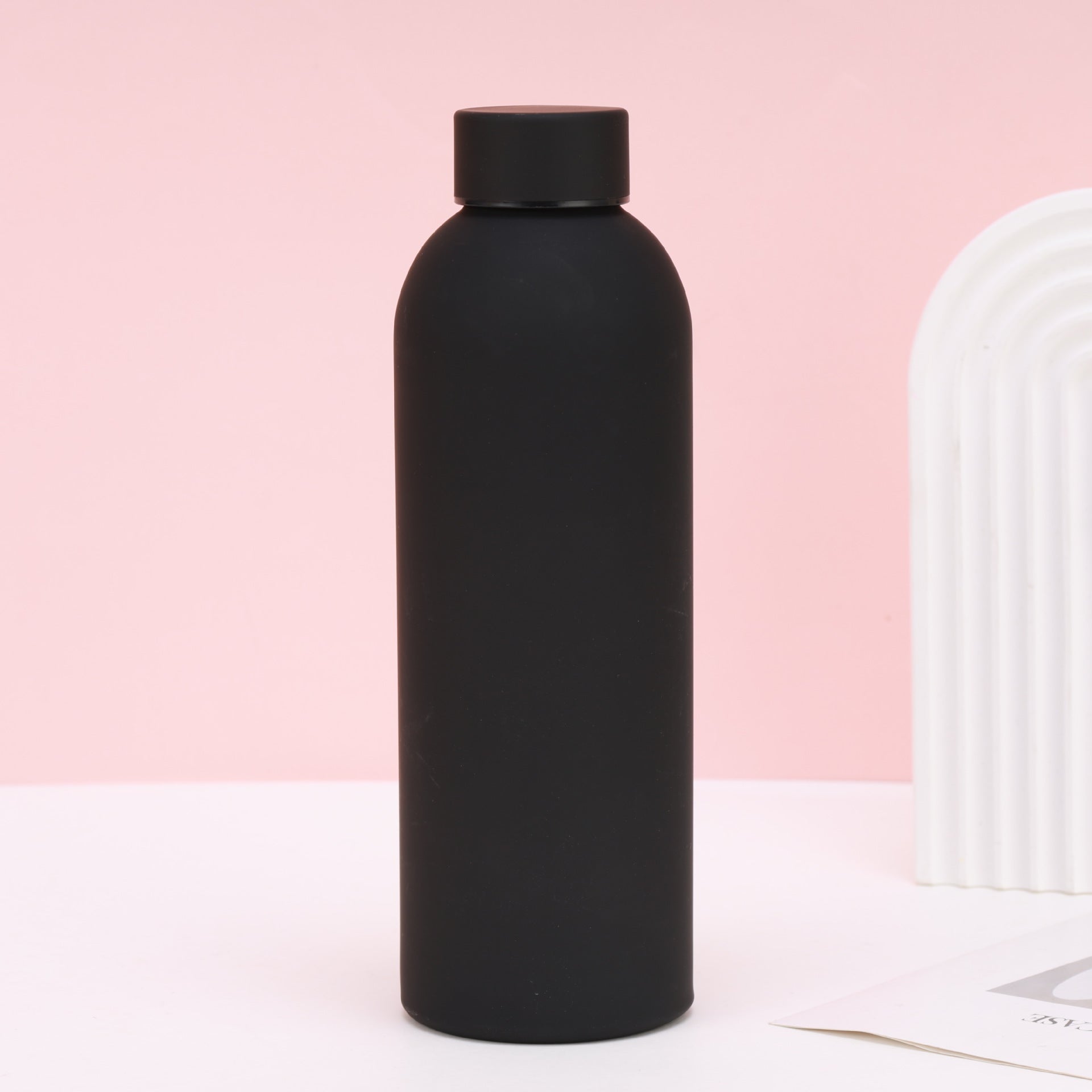 Vacuum Insulated Stainless Steel Water Bottle Leak-Proof Soft-Touch Surface