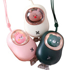 Portable Mini Humidifier USB Powered Cute Animal Design Silent Operation