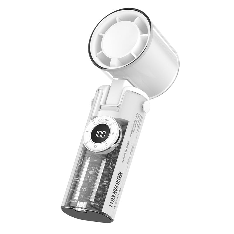 Portable Mini Fan Rechargeable Battery Operated Compact Handheld Cooler