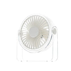 Portable USB Mini Fan with Adjustable Head Quiet Motor Compact Desk Fan