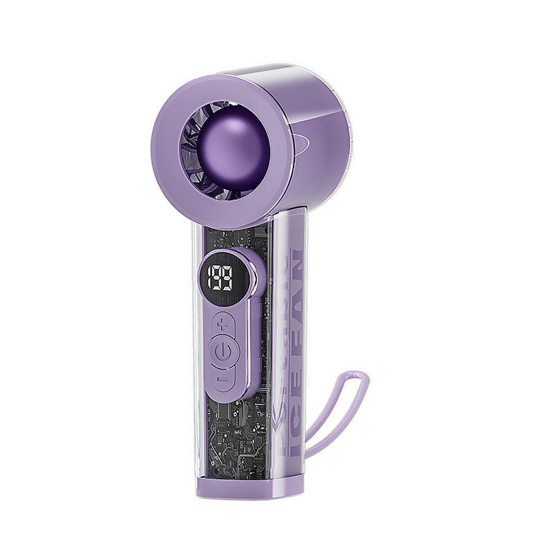 Portable Hair Dryer Compact Lightweight Digital Display Ergonomic Handle